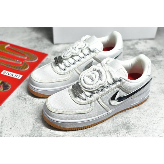 nike af1 travis scott white